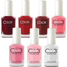 Reds & Pinks Collection Nail Lacquers / 7 Color Set by Color Club