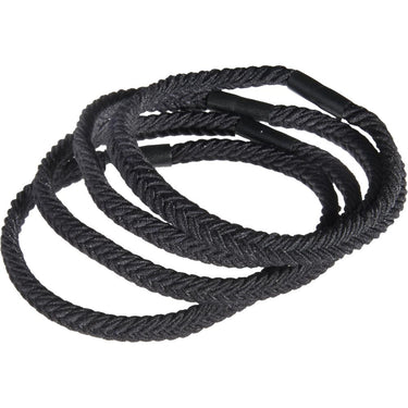 Reinforced Hair Bands - Braided - 12 Pack by Gold Magic