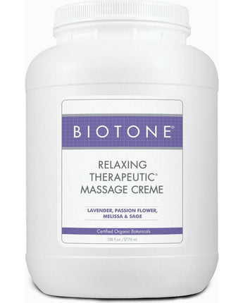 Relaxing Therapeutic Massage Crème / 1 Gallon by Biotone