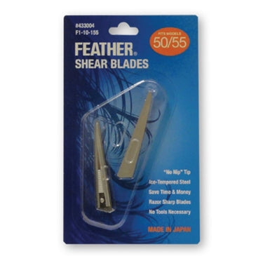 Replacement Blades for Switch-Blade Shears / #50 and #55 by Feather
