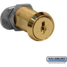 Replacement Lock - Gold Finish Cylinder - for Solid Oak Executive Wood Locker Door - with (2) keys by Salsbury – Default Title by Salsbury