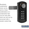 Resettable Combination Lock - for Designer Wood Locker Door by Salsbury – Default Title by Salsbury