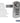 Resettable Combination Lock - for Open Access Designer Locker and Designer Gear Locker Door by Salsbury – Silver by Salsbury