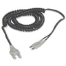 Retract Cord Banana Lead 2 Prong
