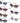 Retro Metal Cat Eye Sunglasses / Assorted Colors/Styles - 1 Pair