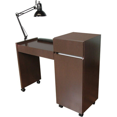 Reve Manicure Table / 42"W x 16"D x 30"H x 36"H / 50+ Color Choices / Made to Order - Ships in 2-3 Weeks by Collins