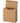 Reverse Tuck Flap Kraft Box - Kraft - 2.5"W x 1.25"L x 2.5"H / 1 Case (1,000 per Case)