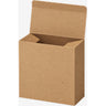 Reverse Tuck Flap Kraft Box - Kraft - 2.5"W x 1.25"L x 2.5"H / 1 Case (1,000 per Case)