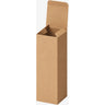 Reverse Tuck Flap Kraft Box - Kraft - 2.5"W x 2.5"L x 8"H / 1 Case (250 per Case)