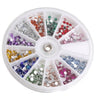 Rhinestone Nail Art Kit - Round Shape / Pack of 1,200