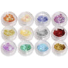 Rhinestone Nail Art Kit - Star Shape - 12 colors