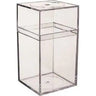 Rigid Clear Plastic Cube Boxes - 2-1/8"W x 2-1/8"L x 4-1/16"H / 1 Case (100 per Case)