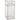 Rigid Clear Plastic Cube Boxes - 2-1/8"W x 2-1/8"L x 6"H / 1 Case (25 per Case)