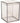 Rigid Clear Plastic Cube Boxes - 2-5/16"W x 2-5/16"L x 3-1/16"H / 1 Case (100 per Case)