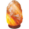 Rock Salt Lamp With Wood Base / Large