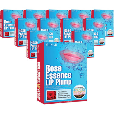 Rose Essence Lip Plump - Deep Sea Collagen Lip Treatments / Case of 48 Lip Treatments by Monar