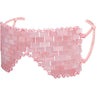 Rose Quartz Eye Mask - Spa Gemstone Therapy - Ideal Add On For Japanese Head Spa Treatments