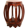 Rosewood Circular Stand - Honey by East-West Furnishings