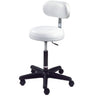 Round Air-Lift Stool with Backrest by Equipro