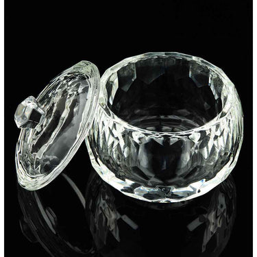 Round Crystal Glass Dappen Dish Container - Size 3 oz. - Each by ProTool