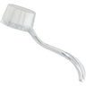 Round Manicure Brush - Scrub, Clean Finger Nails &amp; Toes - Clear - Each