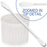 Round-Round Swabs: Large Round Tip Swab, in Cylinder Container - 3" Long / 70 Swabs per Cylinder X 24 Cylinders = 1,680 Swabs