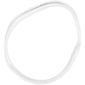 Rubber Hair Bands - Clear / 250 Pieces Per Bag X 100 Bags = 25,000 Rubber Bands