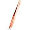 Rubis Rose Gold Slant Tweezer / 3.75"
