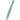 Rubis Tiffany Blue Satin Slanted Tweezer / 3.75"