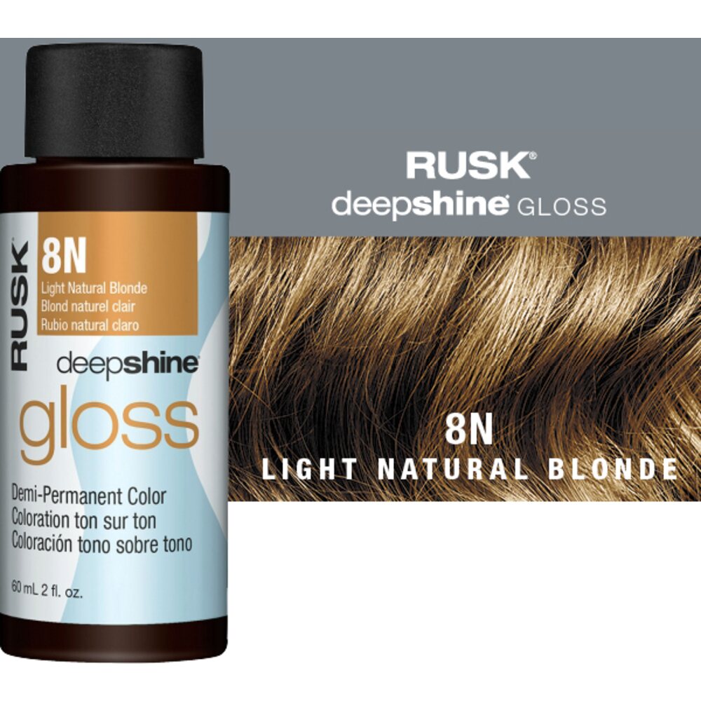 Deepshine Rusk Rusk Deepshine Gloss - Liquid Demi-Permanent Color 5-in-1 Illuminating ...
