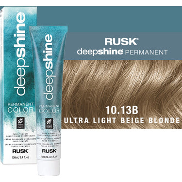 Rusk Deepshine Pure Pigments Conditioning Cream Color / 10.13B Ultra Light Beige Blonde / 3.4 oz.