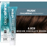 Rusk Deepshine Pure Pigments Conditioning Cream Color / 4.8CH Medium Chocolate Brown / 3.4 oz.