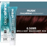 Rusk Deepshine Pure Pigments Conditioning Cream Color / 6.56MR Brilliant Mahogany Red / 3.4 oz.