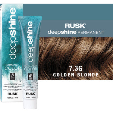 Rusk Deepshine Pure Pigments Conditioning Cream Color / 7.3G Golden Blonde / 3.4 oz.