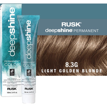 Rusk Deepshine Pure Pigments Conditioning Cream Color / 8.3G Light Golden Blonde / 3.4 oz.