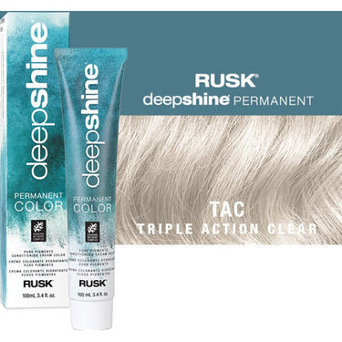 Rusk Deepshine Pure Pigments Conditioning Cream Color / Triple Action Clear / 3.4 oz.