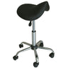 Saddle Stool - Black / 19" - 27" Seat Height