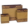 Safari Gift Bags - Cut Out Handle Style - Cub / 8" x 4" x 10" / 100 Count by 11