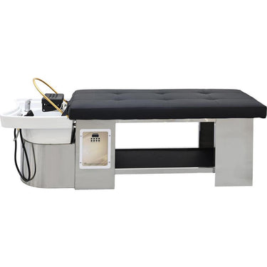 Salem Head Spa with Steam Therapy Treatment Bed / Black by Hans Equipment