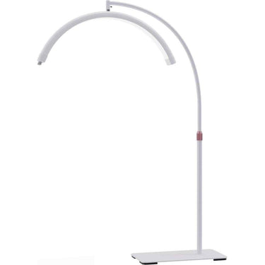Salena Half-Moon LED Free-Standing Light with Phone Holder / Available in Black or White Finish