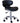 Salil European-Style Technician Stool with Back / Black by Meishida