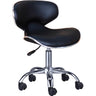 Salil European-Style Technician Stool with Back / Black by Meishida