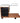 Salon Masters Pedicure Stool - Wood Finish