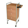 Salon Masters Wooden Hair Styling Trolley with Drawers