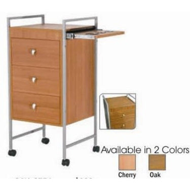 Salon Masters Wooden Hair Styling Trolley with Drawers