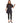 Salonchic - Lightweight Nylon Crinkle Stylist Jacket-Black