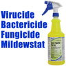 Sani-Spritz Spray - Ready to Use Lemon Scent Surface Disinfectant Deodorizer / Virucide + Bactericide + Fungicide + Mildewstat / 32 oz. with Trigger Sprayer by Nyco