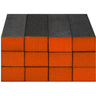 Sanitizable Sanding Blocks - Orange - Fine/Medium Grit - 1-3/8"H x 1"W x 3-3/4"L / 12 Pack