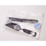 Sanitized Labels with Clear Comb & Brush Bags - 5"x9" / 100 Pack