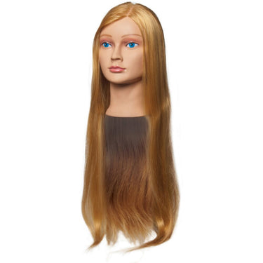 Sara Manikin Head / 100% Synthetic Hair / 26"-28" Extra Long Hair Length / Blonde Hair by Diane Mannequins